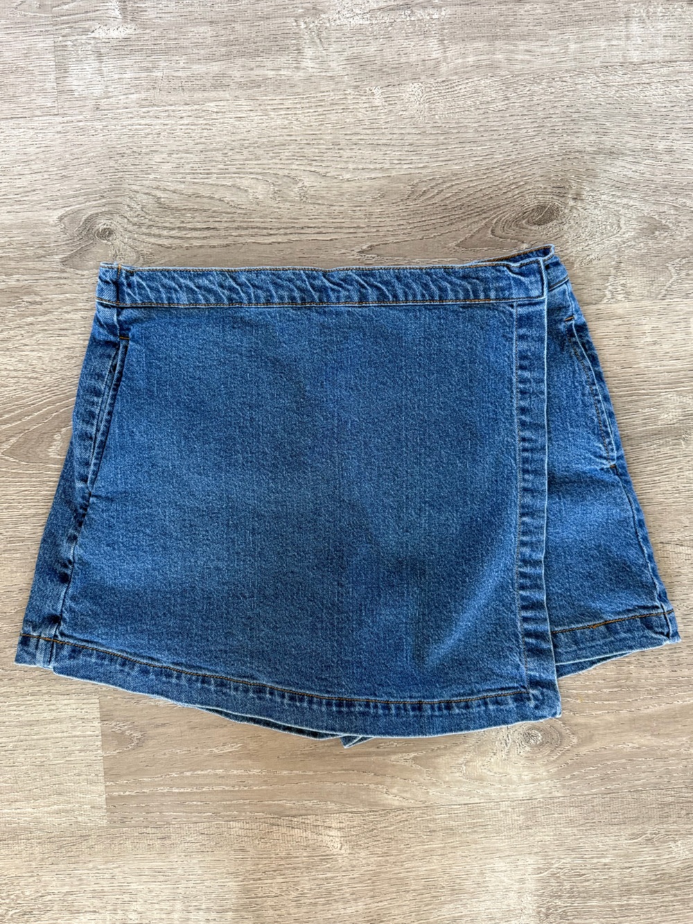 Habitual Deep Blue Denim Jean skort